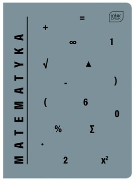 ZESZYT PRZEDMIOTOWY INTERDRUK 60K MATEMATYKA