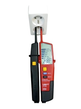 РУЧНОЙ МУЛЬТИМЕТР ТЕСТЕР НАПРЯЖЕНИЯ И ФАЗ UNI-T UT18D Universal