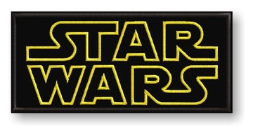 Star Wars Naszywka Termo Haftowana 90x40mm