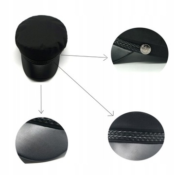 КЕПКА BAKER BOY ЖЕНСКАЯ БЭТМАН, ЭКО КОЖА