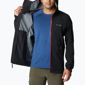 Kurtka softshell męska Columbia Platinum czarna XL