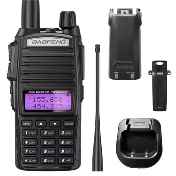 Baofeng EU82X 8W КОННЫЙ ПРИЦЕП SOLID Модернизированный UV-82 PMR446 LONG RANGE