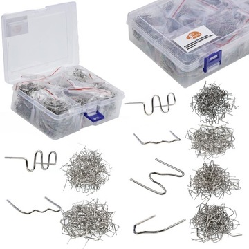 ZSZYWKI ZGRZEWARKA DO PLASTIKU 6 RODZAJÓW 1200 SZT