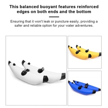 Надувной балансир для каяка, синий