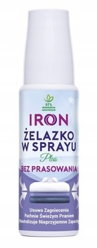 Iron Żelazko w sprayu płyn do prasowania ubrań 100ml TRAVEL podróż