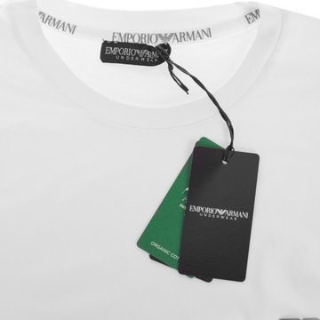 Emporio Armani EA7 KOSZULKA TSHIRT XL SLIM Oryginał 111035 3R512 Biały