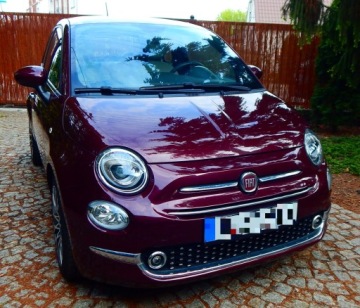 Fiat 500 II Seria 4 1.2 69KM 2020 Fiat 500 1.2 Star 2020 bogata unikatowa wersja bezwypadkowy, zdjęcie 11