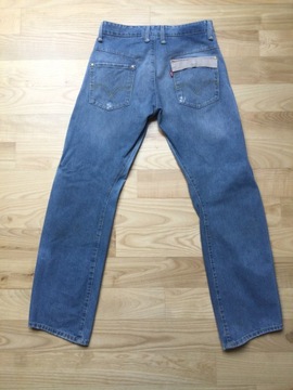 Modne damskie jeansy Levi's - 29/32 - pas: 80 !