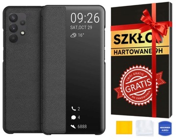 Etui SMART VIEW LEATHER do Samsung A32 4G|SKÓRZANE