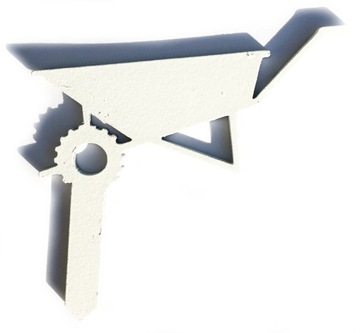 TOPPER DEKOR TACZKA LAS W SŁOIKU SZKLE 8CM 10SZT