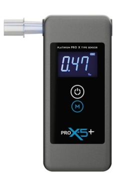 Алкотестер PRO X-5 + бесплатные калибровки + мундштуки