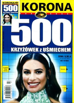 500 KRZYŻÓWEK Z UŚMIECHEM 7 -- 8 / 2024 KORONA