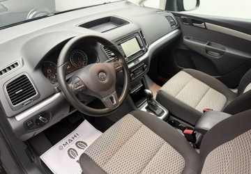 Volkswagen Sharan II Van 2.0 TDI-CR BMT 140KM 2010 Volkswagen Sharan 7 Miejsc Navi Klima Kamera Automat Alu Zamiana Raty Gwar, zdjęcie 20