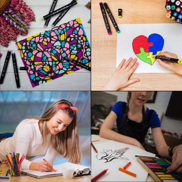 Алкогольные маркеры 80 шт.