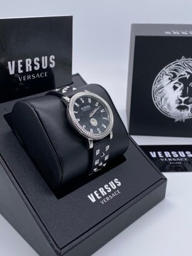 Oryginalny Zegarek damski Versus Versace VSPEU0119 Srebrny Premium