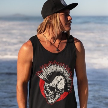 МАЙКА УЖАСЫ/РОК-ПАНК-РОК ЧЕРЕП