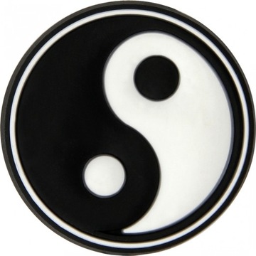 Przypinka Wpinka Ozdoba Jibbitz Charms Pin Do Butów Crocs Yin Yang Symbol