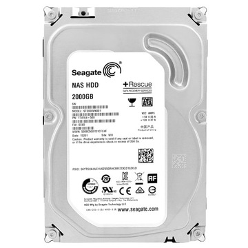 Seagate ST2000VN001 2TB 5900RPM 64MB Sata III 3,5