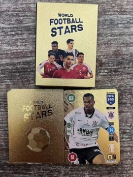 FIFA WORLD FOOTBALL STARS GOLD EDITION 2024 55 КАРТОЧЕК ФУТБОЛЬНЫЕ КАРТОЧКИ