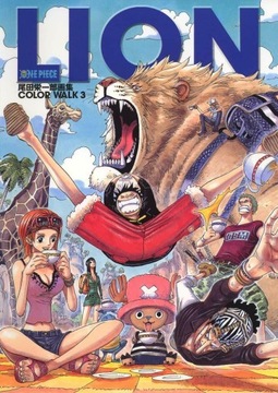 Anime Oda Eiichiro One Piece Color Walk 3 Art Book