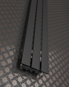ДЕКОРАТИВНЫЙ РАДИАТОР ROYALSLIM 100/22 черный