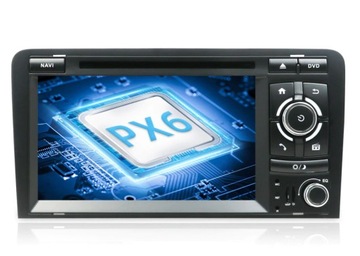 RADIO ANDROID AUDI A3 S3 2003-2012 PX6 4GB+64GB