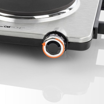 ПОРТАТИВНАЯ ЭЛЕКТРИЧЕСКАЯ ПЛИТА С ОДНОЙ ГОРЕЛКОЙ CLATRONIC EKP