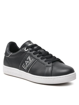 EA7 EMPORIO ARMANI Sneakersy X8X102 XK258 R370 Blu Notte/Silver
