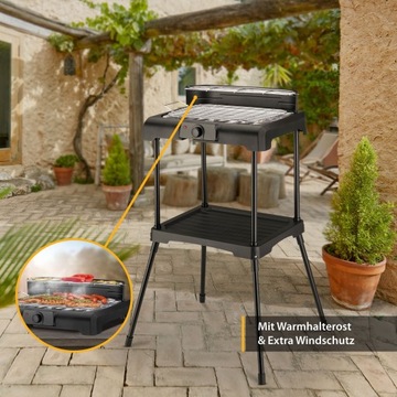 Электрический бездымный балкон FIT GARDEN GRILL first Austria