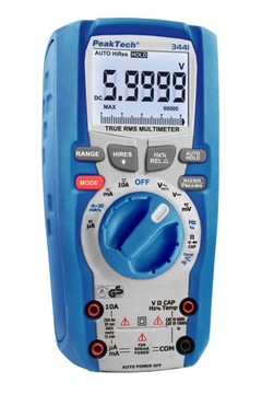 PeakTech 3441 LCD и цифровой мультиметр TrueRMS IP67