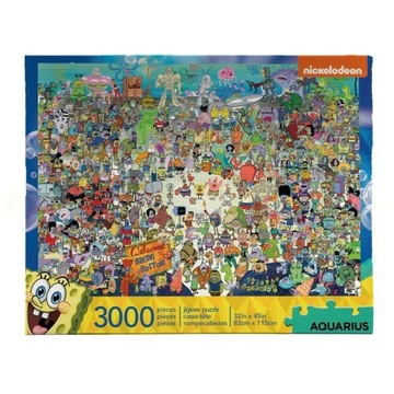 SpongeBob Bikini Bottom Puzzle 3000 Kanciastoporty