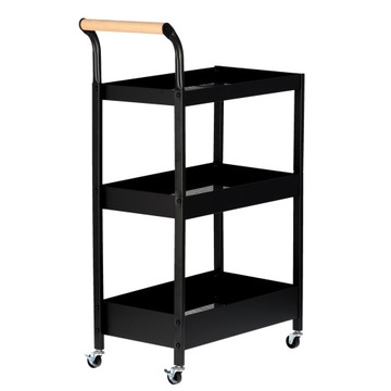 Тележка-помощник для парикмахерской, салона красоты, полки на колесах