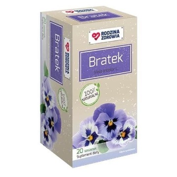 Herbata ziołowa ekspresowa Rodzina Zdrowia Bratek 40 g