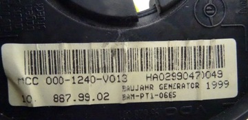 SMART FOURTWO 450 PÁSEK KROUŽEK POD VOLANT 0001240V013