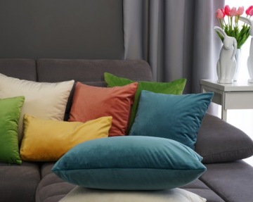 Наволочка голубая Наволочка 50x30 см