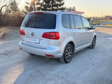Volkswagen Touran II 1.6 TDI 105KM 2014 Volkswagen Touran Raty Panorama Automat DSG Klimatronic Navi 7 osobowy Za, zdjęcie 16