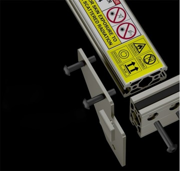 ATOMSTACK S30 Pro Grawer laserowa rozszerzający Zestaw wał osi Y 400*850mm