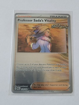 Professor Sada's Vitality TEF 170 Reverse Holo Temporal Forces Pokemon TCG