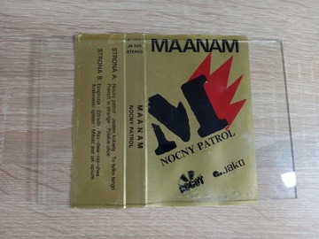 _ WKŁADKA ! DO KASETY _ MAANAM _ NOCNY PATROL _