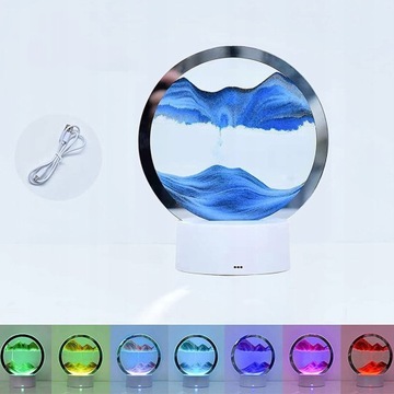 Динамическое песочное движущееся изображение LED 3D Sand Art