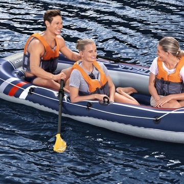 2 шт. ОДИНОЧНОЕ ПЛАСТИКОВОЕ ВЕСЛО 124см для понтона ВЕСЛА Bestway 62015