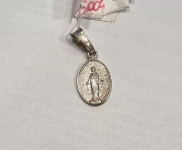 SREBRNA ZAWIESZKA MEDALIK 925/1,0G/2CM