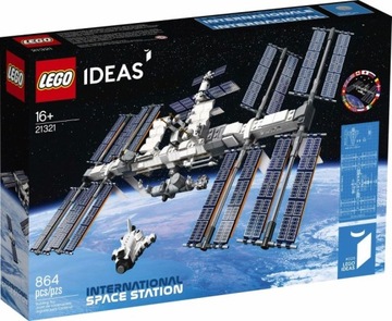 LEGO IDEAS 21321 MIĘDZYNARODOWA STACJA KOSMICZNA EXCLUSIVE 864 ELEMENTÓW