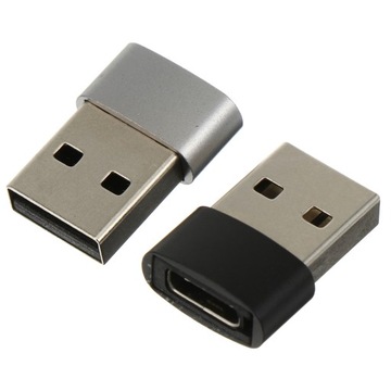 ŁADOWARKA LEKKA ADAPTER PLECAKOWY TYP C DO USB 2.0 ADAPTER USB