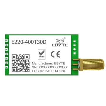 Moduł radiowy E220-400T30D LoRa 433MHz 10km