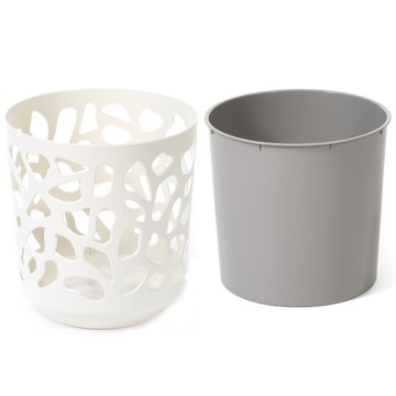 ЦВЕТОЧНЫЙ ГОРШОК + ВСТАВКА ДОМАШНИЙ САД, 19,5 см