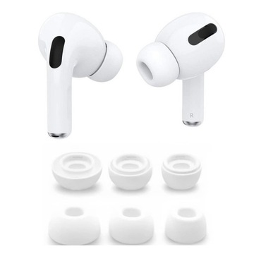 GUMKI NAKŁADKI DOUSZNE DO APPLE AIRPODS PRO S M L