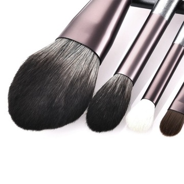 Профессиональные кисти для макияжа, набор 12 шт + футляр.