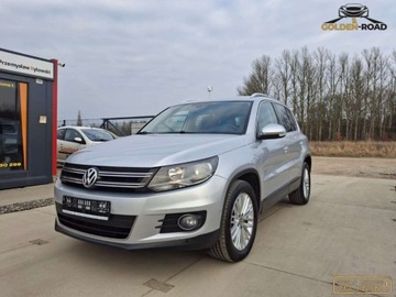 Volkswagen Tiguan I SUV Facelifting 2.0 TDI CR DPF BlueMotion 140KM 2014 Volkswagen Tiguan 2,0 tdi 140KM CUP sport-style klima navi panorama alu op, zdjęcie 1