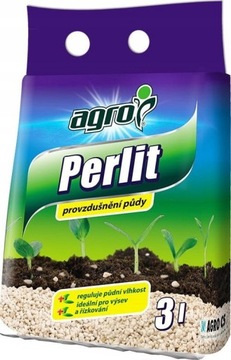 Agro perlit 3l | Spulchnia ziemię i gromadzi wodę